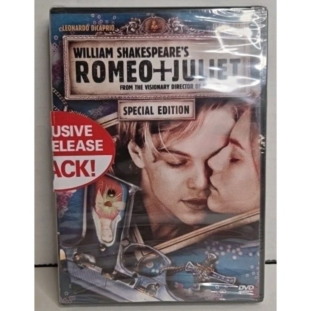 Romeo & Juliet (Rated PG-13, DVD, 1996) NEW SEALED